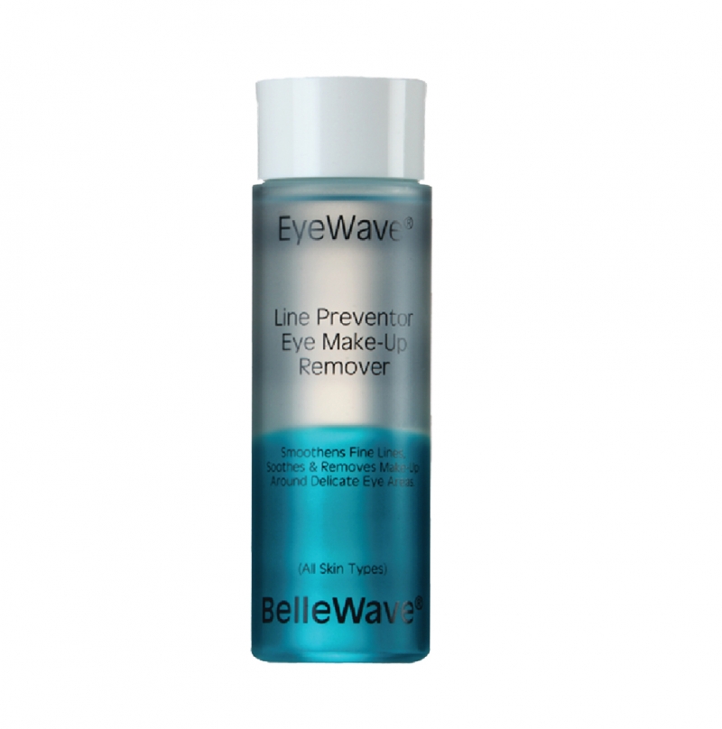 Nước tẩy rrang v&ugrave;ng mắt Bellewave line preventor eye make-up remover